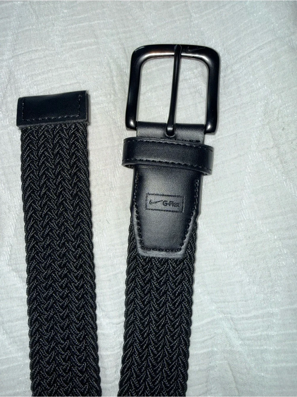 Nike men’s g flex golf belt black